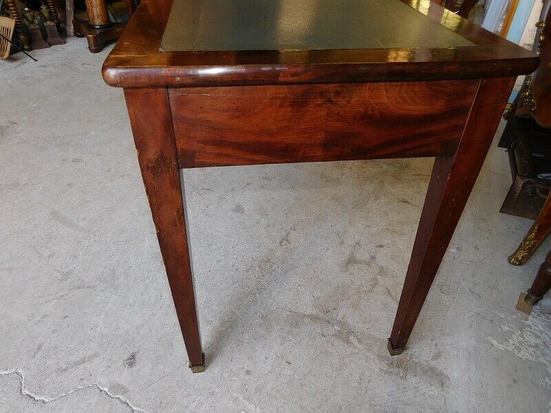 19th century mahogany executive board