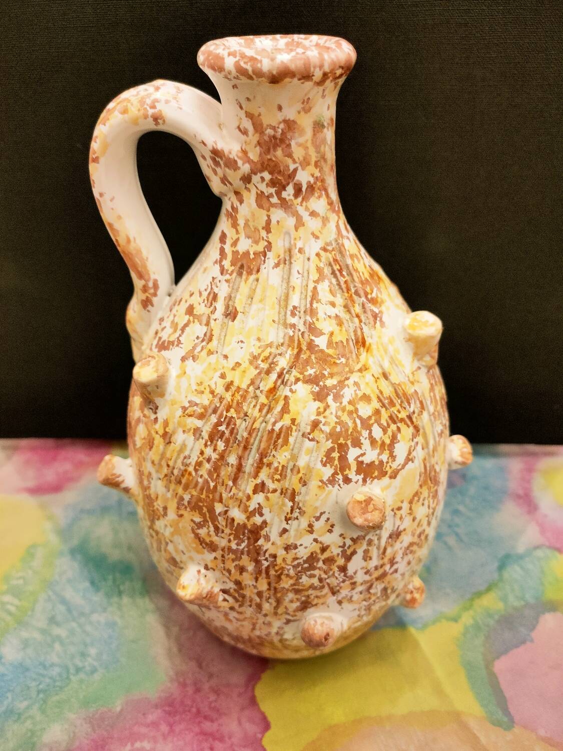 Italian ceramic carafe