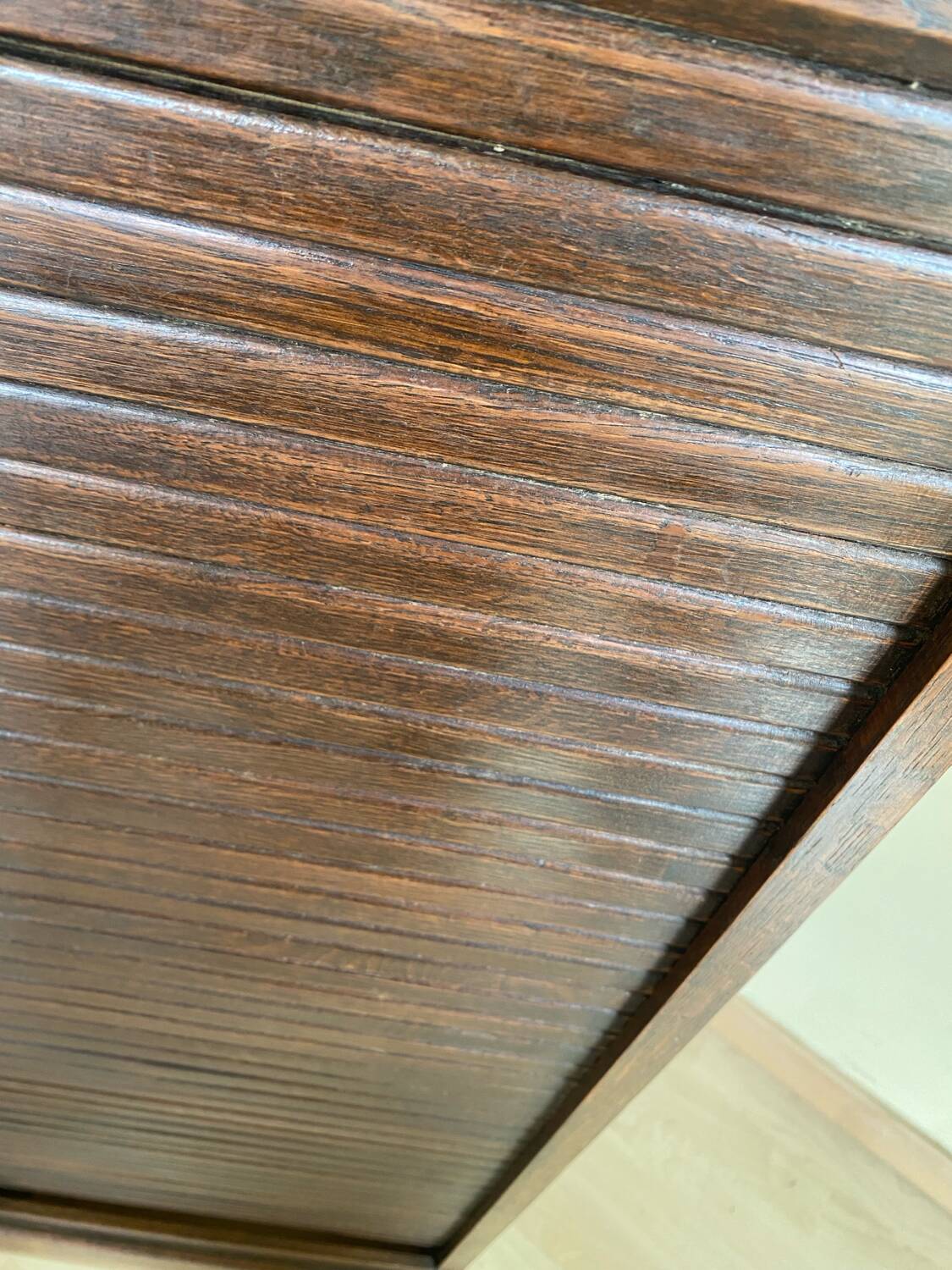 Renovated curtain filing cabinet from the early 20th century