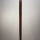 Italian Oval Teak Mirror 1950s 32x103cm