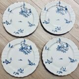 4 assiettes Bernardaud & Co Limoges