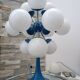 Lampe sputnik space age 12 globes 1970s