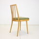 1970s set of four dining chairs by Ton, Czechoslovakia