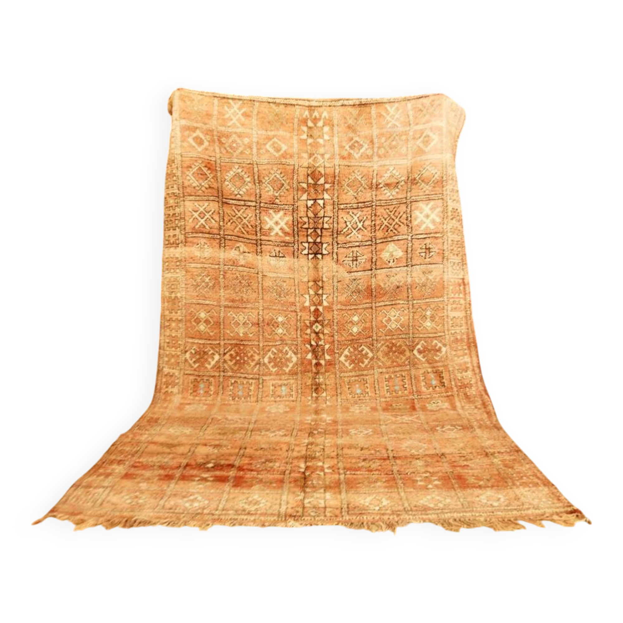 Vintage Zemmour Berber rug