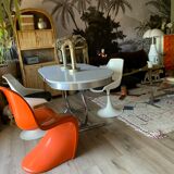 Formica table and chrome
