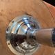 Chrome end table