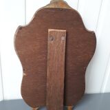 Small tabletop mirror in gilded wood (vintage)