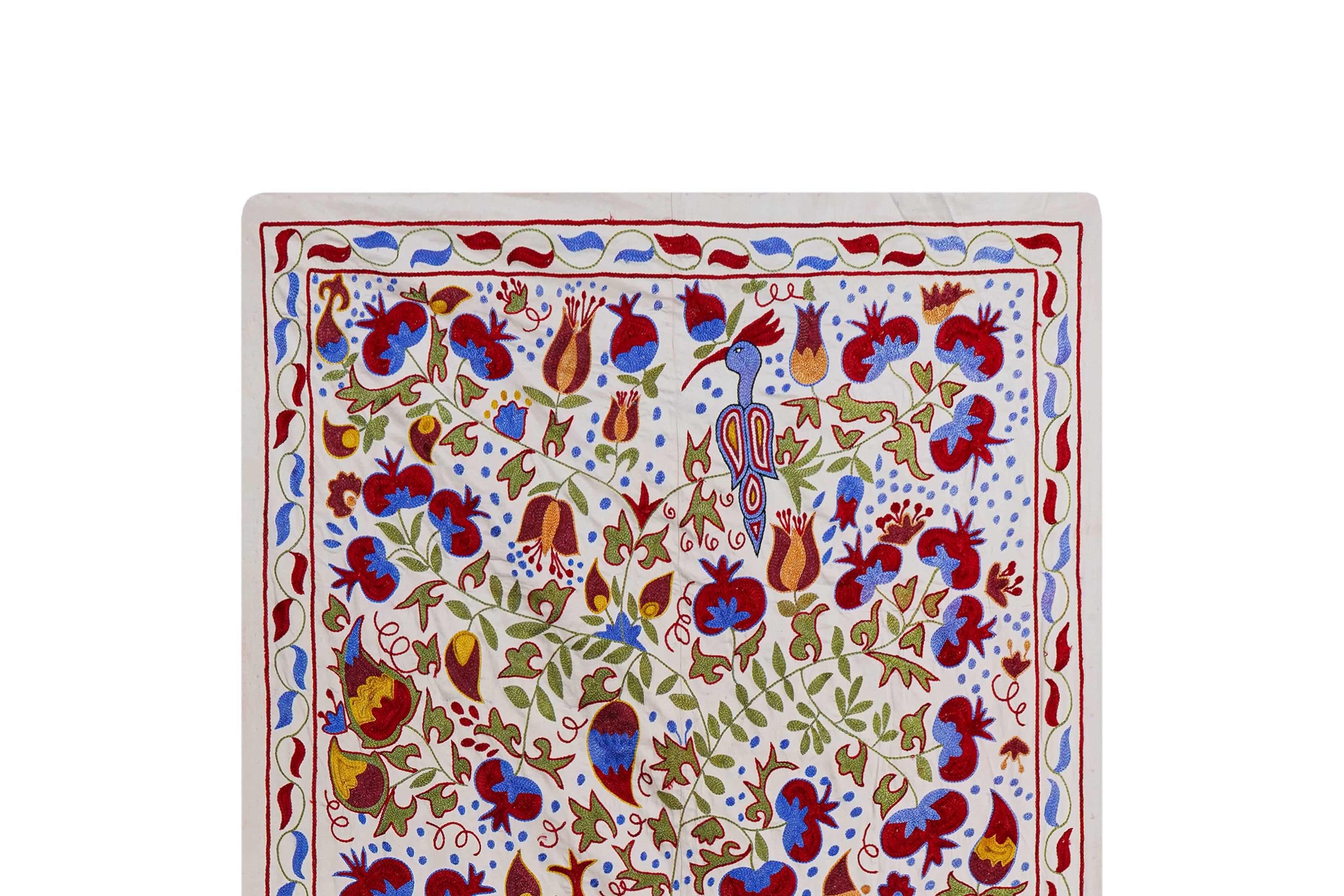 Hand-knotted rug, vintage Turkish rug 109x184 cm