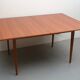 1960s extendible dining table in teakwood
