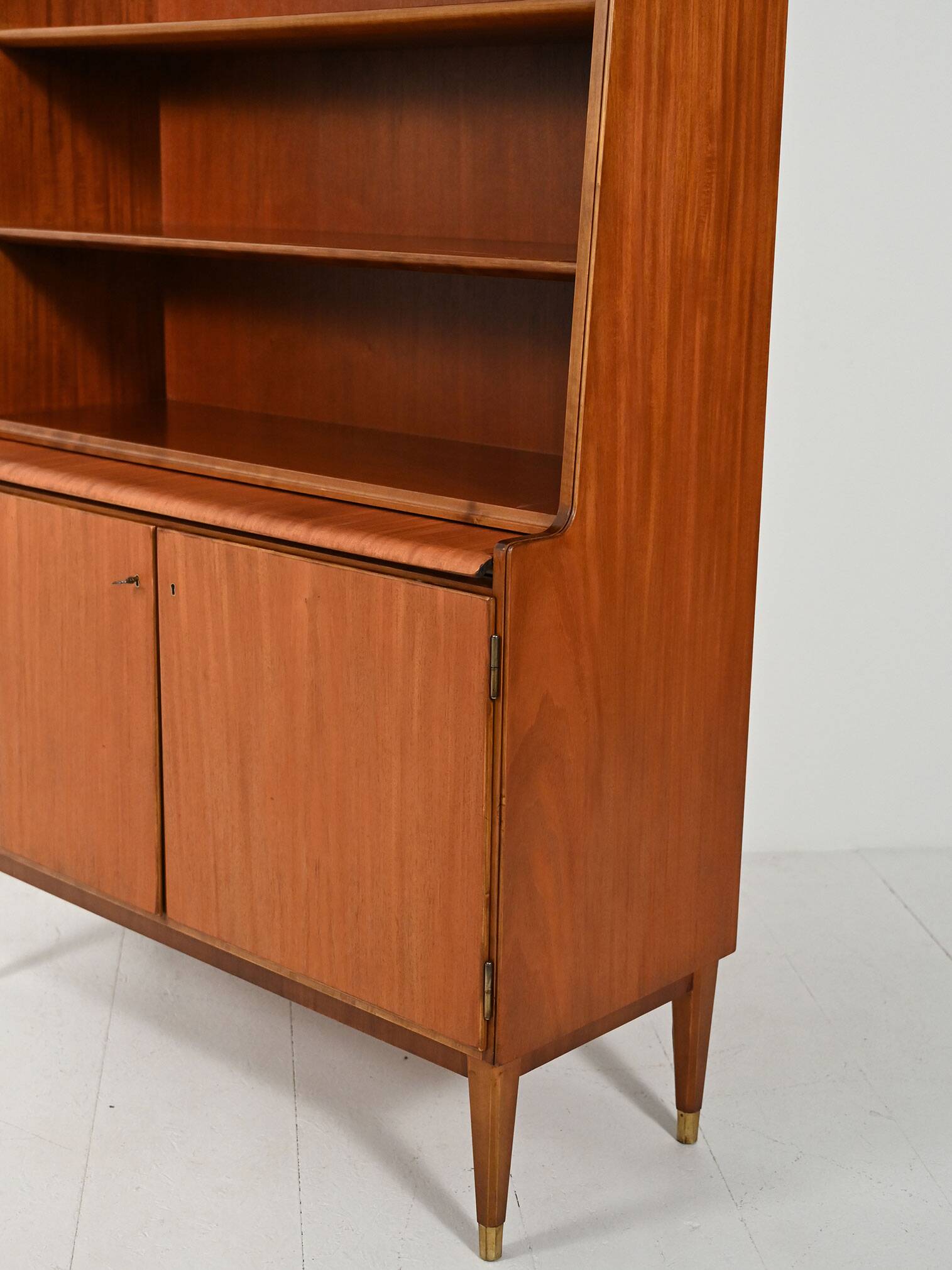 Vintage Bookcase by Bodafors with pull-out shelf