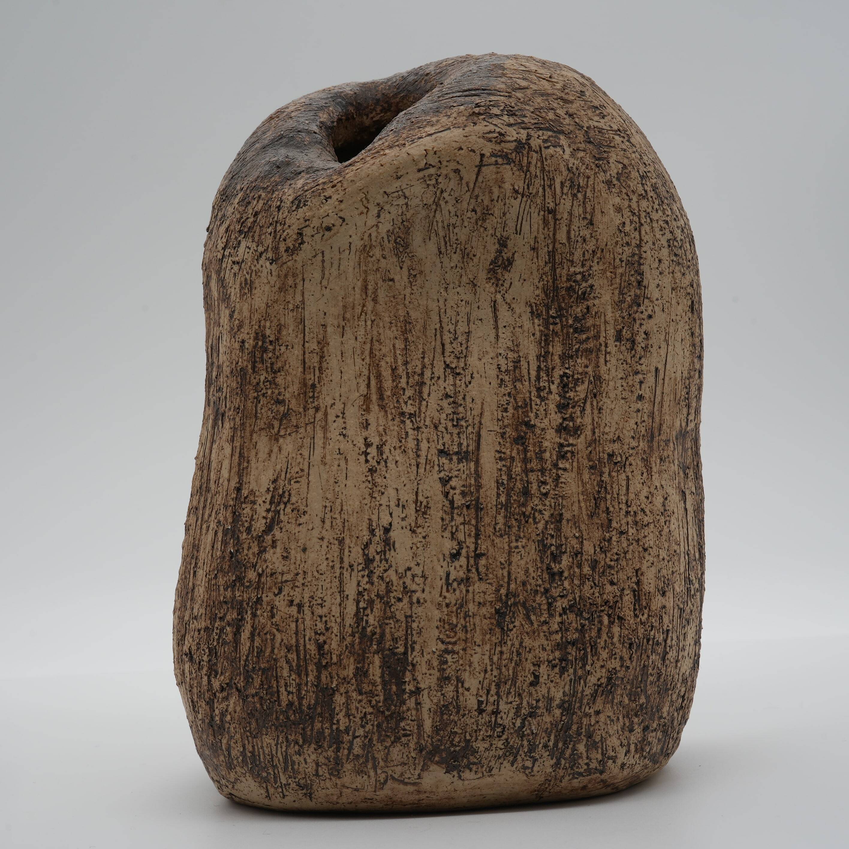 Ceramic vase, sculpture, 1970s