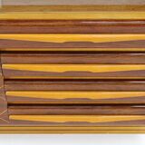 1960s Wooden Cabinet /Chest Of Drawers, Czechoslovakia