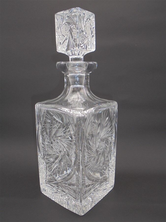 Crystal whisky carafe