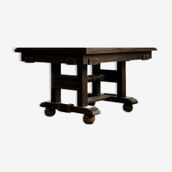 Mid-century oak table