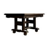 Table en chêne du milieu de siècle