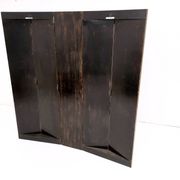Postmodern five-panel room divider by doro with two asiatic elephants, italy
