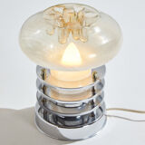 Table lamp with Murano glass lampshade