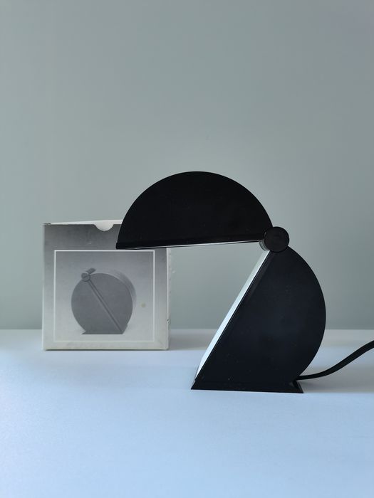 Pair of Italian Disco table lamps by Bertorelle