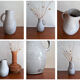 Vintage ceramic pitcher Jeanne and Norbert Pierlot glazed sandstone 1950