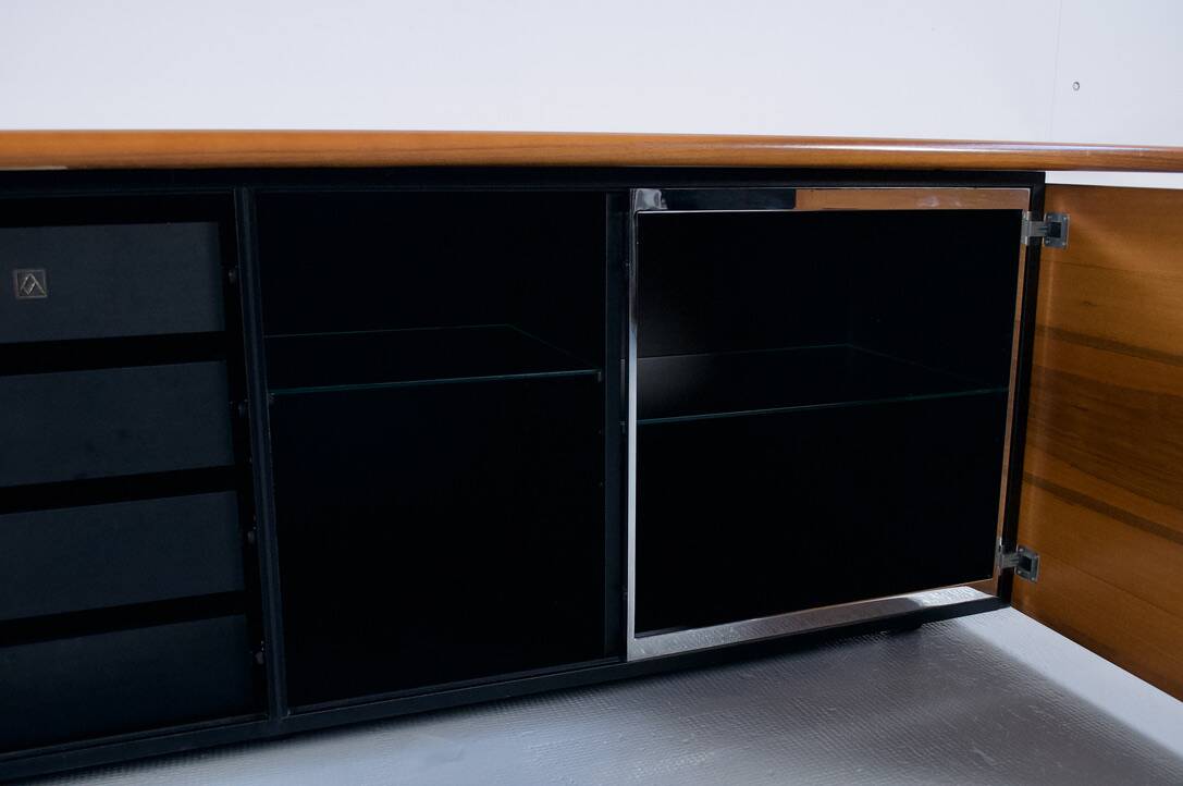 Enfilade Sheraton Giotto Stoppino & Lodovico Acerbis exotic wood Acerbis