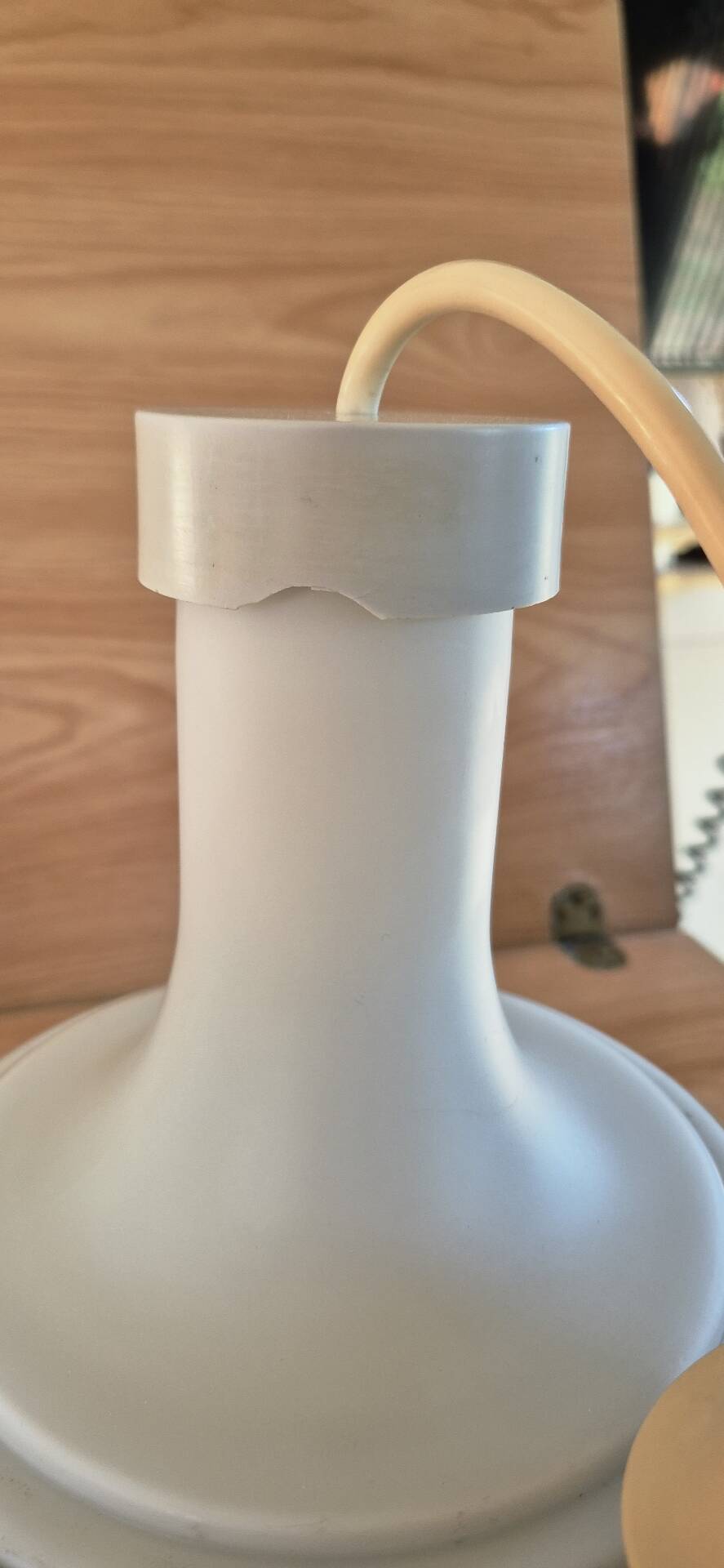 Vintage space-age chandeliers model P118, designer Rolf Krüger for Staff.
