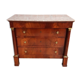 Commode Empire à demi colonnes