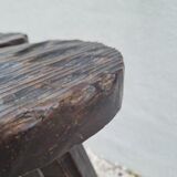 Heart tripod milking stool