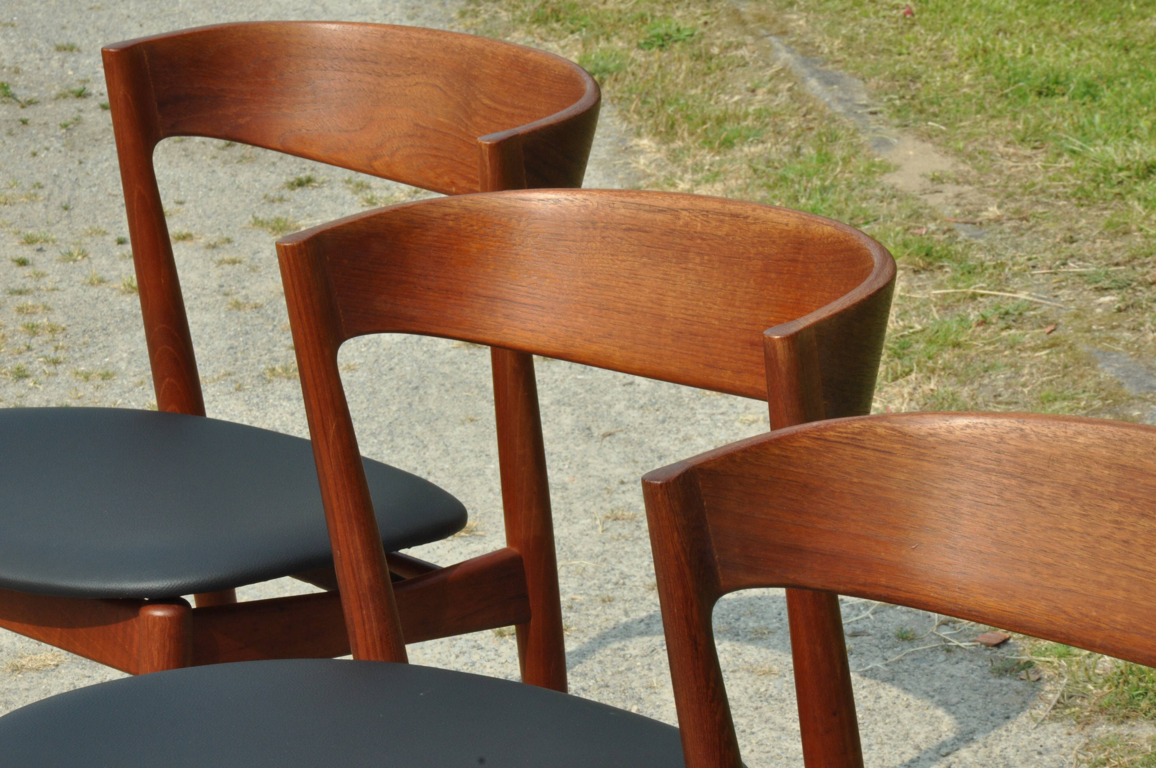 Danish chairs by Henri Walter Klein published by Bramin.