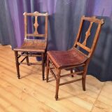 Pair of Secession chairs, 19th/20th century