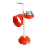 1970s Italian floor ashtray with newspaper holder