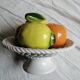 Ceramic deco fruit cup