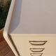 Vintage compass feet chest of drawers
