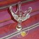 Pair of Whitefriars candlesticks – Crystal 1960 – Mint condition with labels