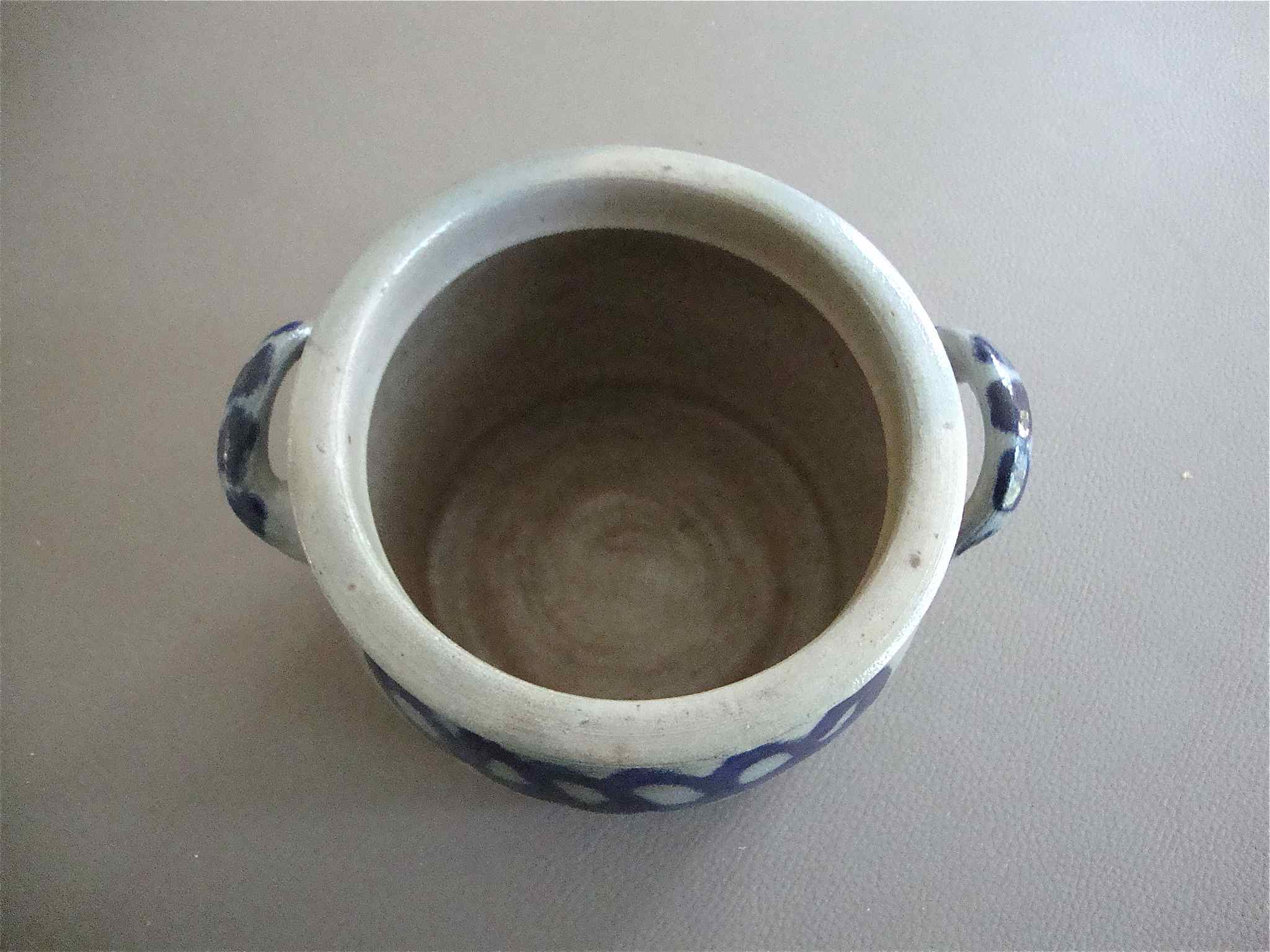 Pot ancien en grès d’Alsace