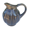 Enamelled stoneware pitcher