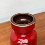 Mid-Century Fat Lava vase in ceramic WGP by Scheurich, West Germany, 1960s.