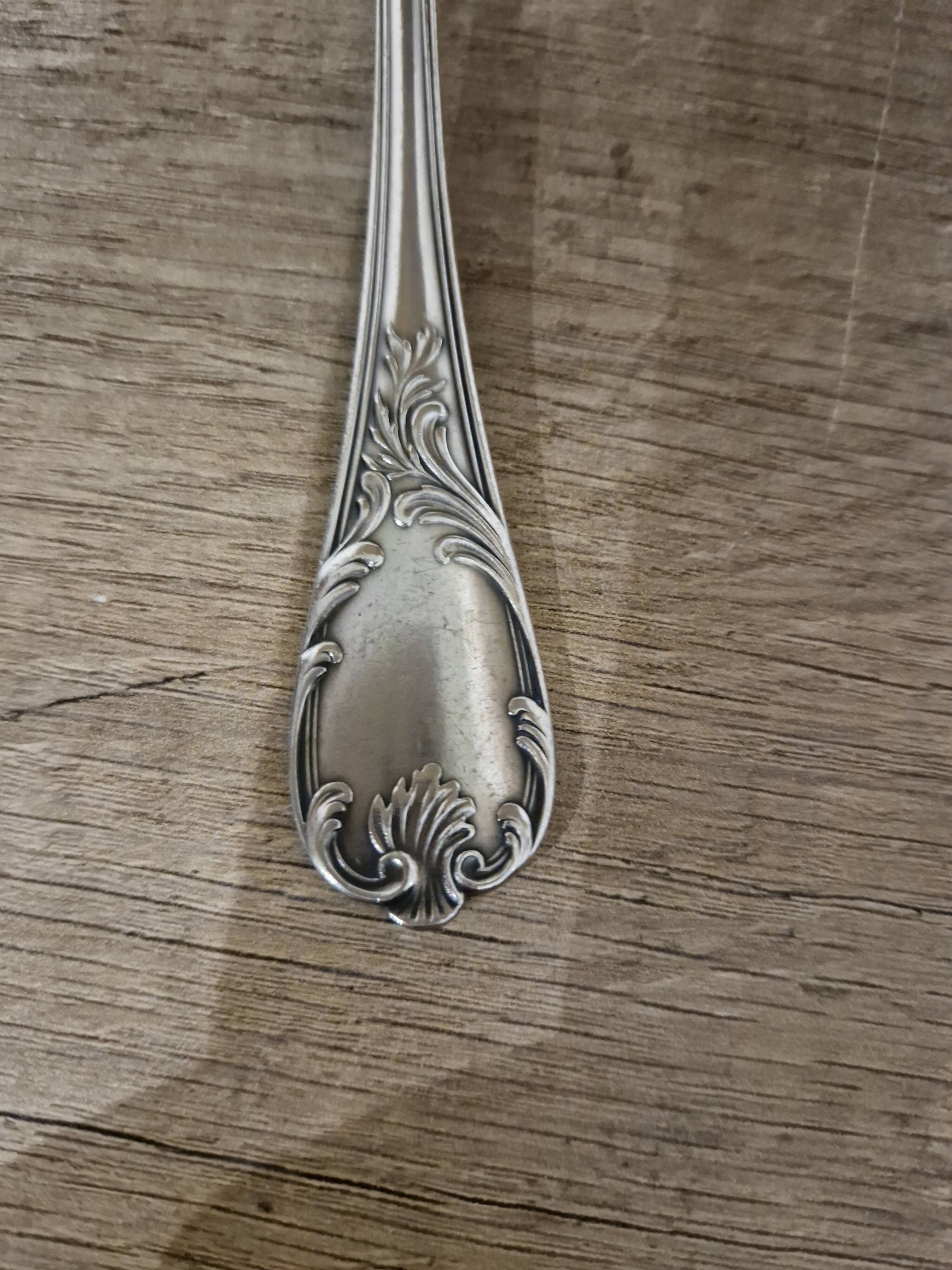 a Christofle serving spoon