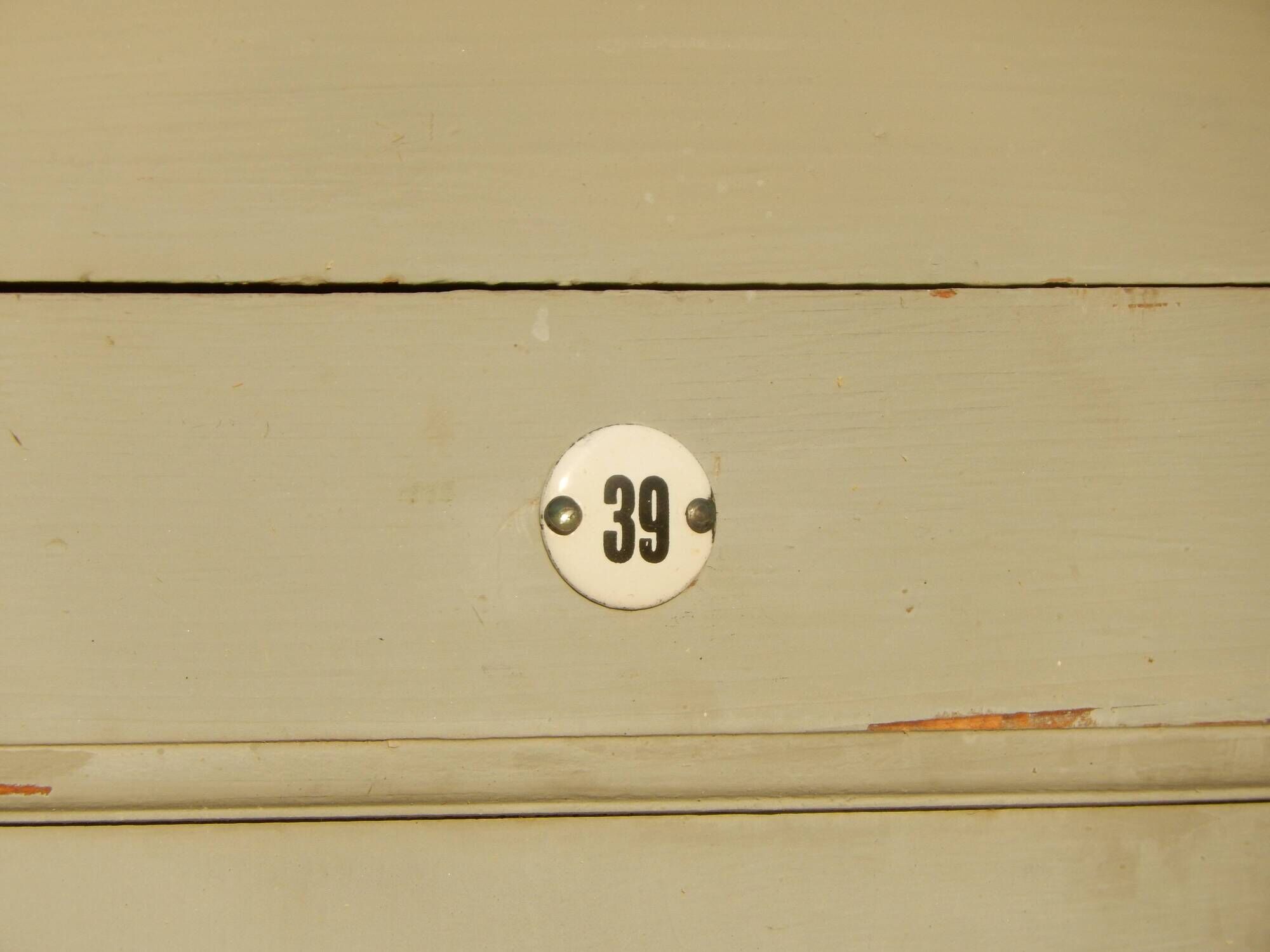 Old workshop wardrobe - Parisian locker cabinet, worn patina