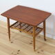 Scandinavian side table, in teak, by Alberts Tibro.