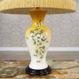 20th Century Night Lamp on Ceramic Base