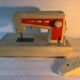 Old toy sewing machine, vintage