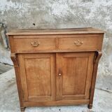 Antique cabinet oak 19th century sideboard