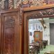 Dressing art deco walnut wardrobe