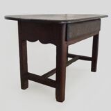 Work table with drawer, workshop table, wooden dining table. 18th century