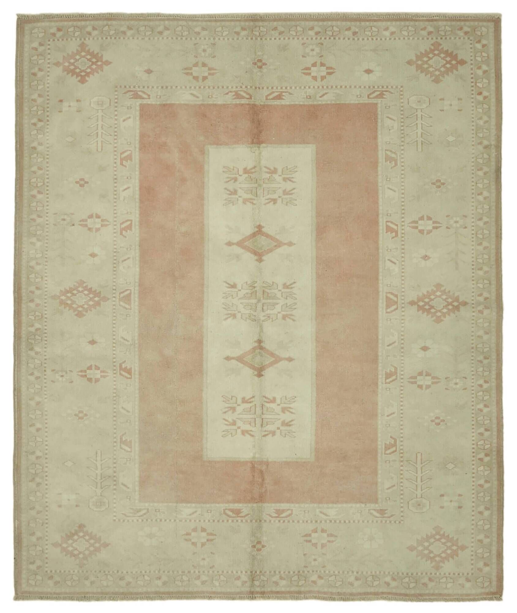 Turkish Vintage Anatolian Rug 192 cm x 221 cm
