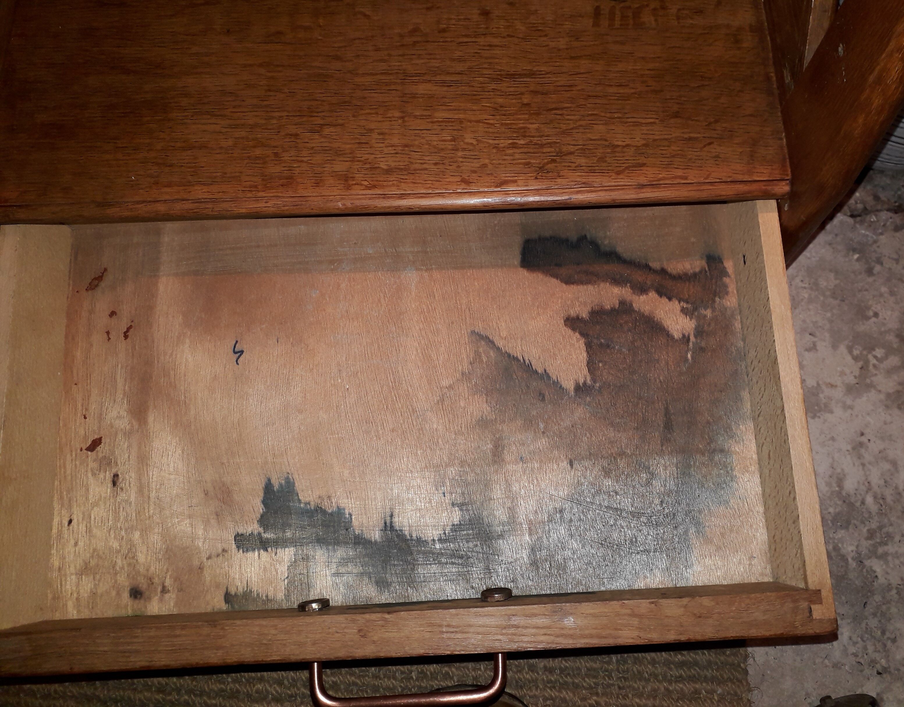 Bedside table Atelier de Saint-Sabin 50s