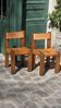 Pair of S11 chairs by Pierre Chapo