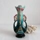 Vase soliflore en barbotine art nouveau fin XIXe