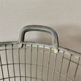 Old large zinc basket
