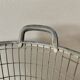 Old large zinc basket